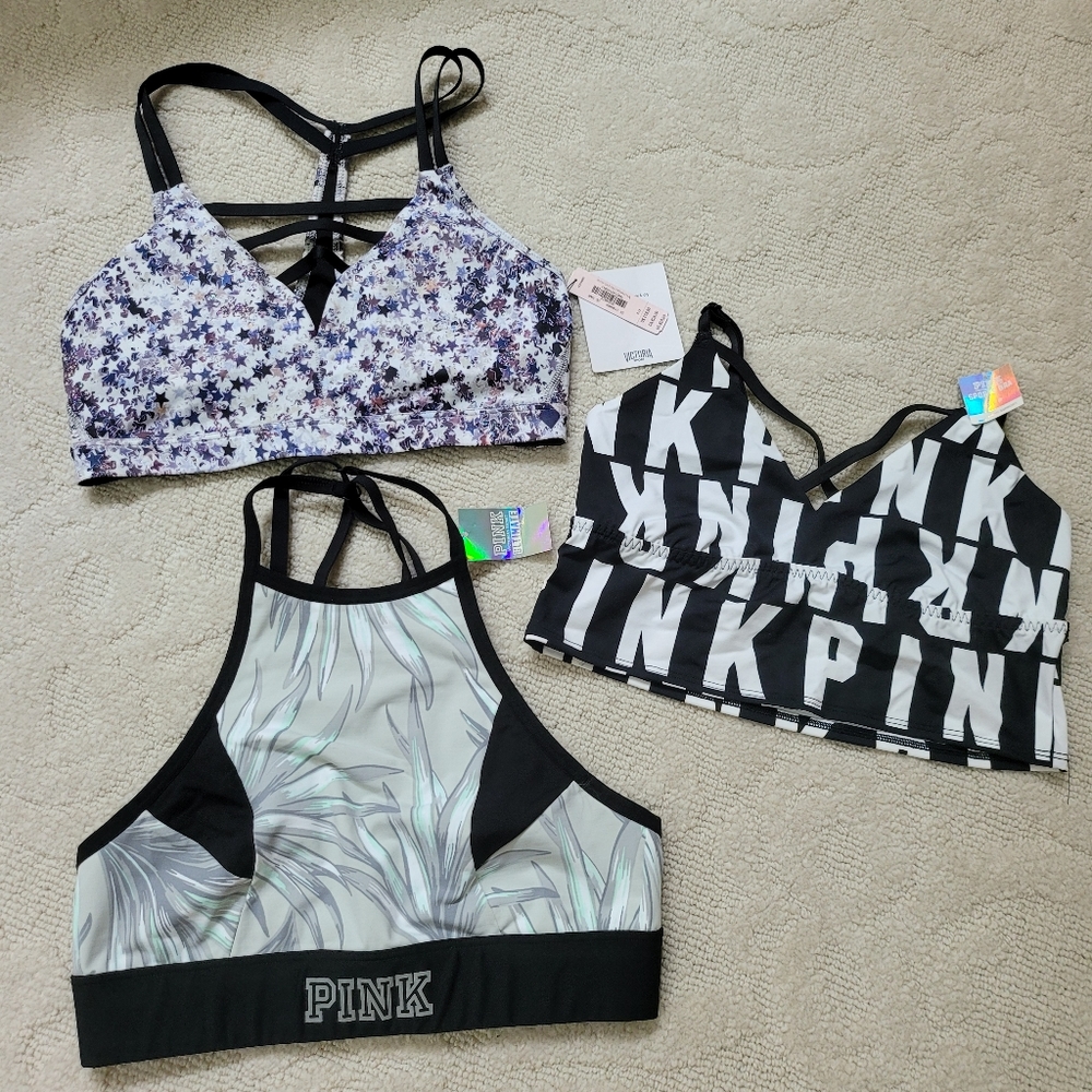 Victoria's Secret Sports Bras (3) - NEW WITH TAGS